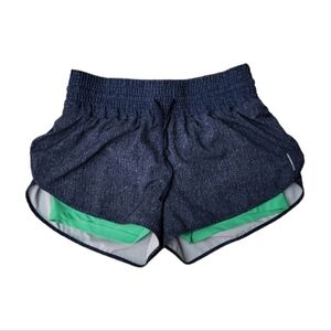 Mondetta Shorts Runner Lined Undershort Blue Lightweight Wide Elastic Waist sz M